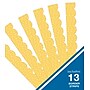 Carson-Dellosa Grow Together Yellow with Painted Dots Scalloped Bulletin Board Borders (108490)~#|#~sp218148791_sc7