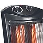 Comfort Glow 1500-Watt 5120 BTU Portable Radiant Electric Tower Heater, Black (QTH350)~#|#~sp218151156_sc7