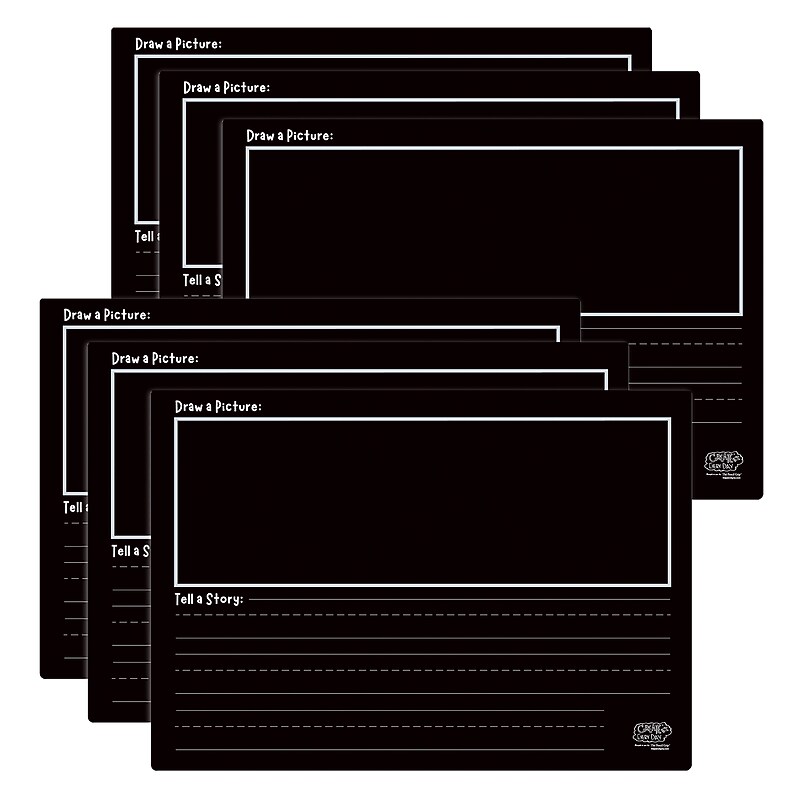 The Pencil Grip Activity Playmat - Draw a Picture, Pack of 6 image 1
