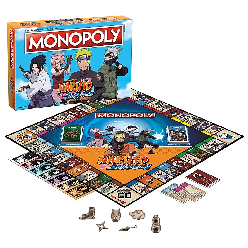 Monopoly: Naruto Shippuden Board Game image 1