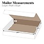 12.1" x 9.2" x 4" Shipping Boxes, White, 50/Bundle (M1294)~#|#~sp21847294_sc7