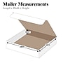 White Literature Mailers 12" x 12" x 2", 50/Bundle~#|#~sp21847479_sc7