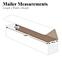 Corrugated Mailers, 30" x 4" x 4", White, 50/Bundle (M3044)~#|#~sp21847498_sc7