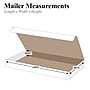 17 1/8" x 11 1/8" x 3", Literature Mailers, White, 50/Bundle (M17113)~#|#~sp21847598_sc7