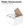 5" x 5" x 5" Corrugated Mailers, 50/Bundle (M555)~#|#~sp21847605_sc7