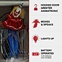 Haunted Hill Farm Animatronic Twisting, Talking Clown Greeter (HHCLOWN-26HLSA)~#|#~sp218921948_sc7