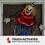 Haunted Hill Farm Animatronic Twisting, Talking Clown Greeter (HHCLOWN-26HLSA)~#|#~sp218921950_sc7
