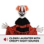Haunted Hill Farm Clown Animatronic Tree Hugger (HHCLOWN-28HLSA)~#|#~sp218921978_sc7