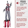 Haunted Hill Farm Animatronic Talking Clown on a Stage (HHCLOWN-31FLSA)~#|#~sp218922023_sc7