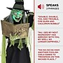 Haunted Hill Farm 6' Tall Motion-Activated Enchantress Witch (HHENWITCH-5FLSA)~#|#~sp218922093_sc7