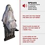 Haunted Hill Farm Motion-Activated Talking Sitting Tombstone Girl (HHSTMBGRL-1FLSA)~#|#~sp218922520_sc7