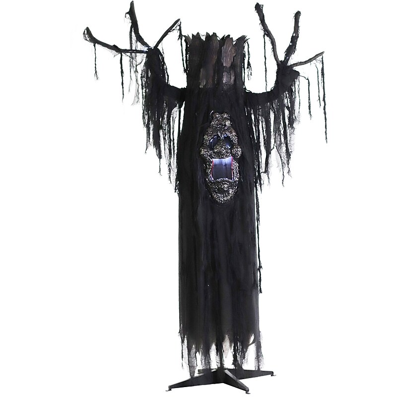 Haunted Hill Farm Light-Up Creepy Ghost Tree Scary (HHTREE-6LS) image 1