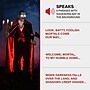Haunted Hill Farm 5.5' Tall Motion-Activated Talking Vampire Host (HHVAMPHST-1FLSA)~#|#~sp218922594_sc7