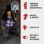 Haunted Hill Farm Motion Activated Talking Crouching Grave Digger (HHGRVDG-1FLSA)~#|#~sp218923108_sc7