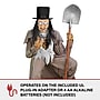 Haunted Hill Farm Motion Activated Talking Crouching Grave Digger (HHGRVDG-1FLSA)~#|#~sp218923111_sc7