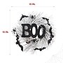 Haunted Hill Farm 15" White Twig Battery-Operated Wreath with LED Lights (HHWRTHBOO-1BR)~#|#~sp218923173_sc7