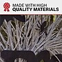 Haunted Hill Farm 15" White Twig Battery-Operated Wreath with LED Lights (HHWRTHBOO-1BR)~#|#~sp218923174_sc7