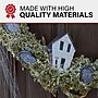 Haunted Hill Farm 15" Grapevine Wreath with Spiders, Tombstones, & Haunted Houses (HHWRTHTOMB-0BR)~#|#~sp218923211_sc7