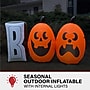 Haunted Hill Farm 4' Tall Pre-lit Inflatable Boo Sign (HIBOOSGN041-L)~#|#~sp218923254_sc7