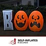 Haunted Hill Farm 4' Tall Pre-lit Inflatable Boo Sign (HIBOOSGN041-L)~#|#~sp218923356_sc7
