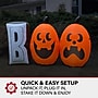 Haunted Hill Farm 4' Tall Pre-lit Inflatable Boo Sign (HIBOOSGN041-L)~#|#~sp218923358_sc7
