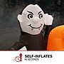 Haunted Hill Farm 6.5' Wide Pre-lit Inflatable Boo Sign (HIBOOSGN061-L)~#|#~sp218923383_sc7
