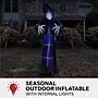 Haunted Hill Farm 8' Tall Pre-lit Musical Grim Reaper Inflatable (HIGRIMRP081-L)~#|#~sp218923443_sc7