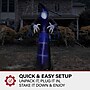 Haunted Hill Farm 8' Tall Pre-lit Musical Grim Reaper Inflatable (HIGRIMRP081-L)~#|#~sp218923448_sc7