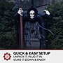 Haunted Hill Farm 10' Tall Pre-lit Musical Grim Reaper Arch Inflatable (HIHARCH101-L)~#|#~sp218923598_sc7
