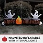 Haunted Hill Farm 8' Wide Pre-lit Happy Inflatable (HIHPYHLWN081-L)~#|#~sp218923606_sc7