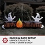 Haunted Hill Farm 8' Wide Pre-lit Happy Inflatable (HIHPYHLWN081-L)~#|#~sp218923610_sc7