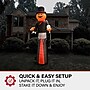 Haunted Hill Farm 12' Tall Pre-lit Jack-O-Lantern Man Inflatable (HIJOL121-L)~#|#~sp218923623_sc7