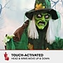 Haunted Hill Farm Animatronic Talking Forest Witch (HHWITCH-44FLSA)~#|#~sp218924150_sc7