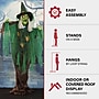 Haunted Hill Farm Animatronic Talking Forest Witch (HHWITCH-44FLSA)~#|#~sp218924153_sc7
