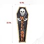 Haunted Hill Farm 33" Wood Coffin Welcome Lawn Art (HHWOODPS033-0BL)~#|#~sp218924375_sc7