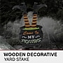 Haunted Hill Farm 24" Come In My Pretties Witch's Cauldron Funny Lawn Art (HHWOODWTCH-0BL)~#|#~sp218924412_sc7