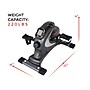 Sunny Health & Fitness Magnetic Mini Exercise Bike, Black (SF-B0418)~#|#~sp21984353_sc7