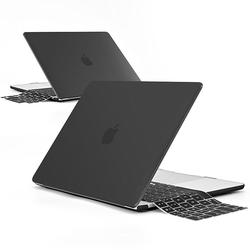TechProtectus Hard-Shell Case/Keyboard Cover for Apple 15" Macbook Air 2023 M2, Black (TP-BK-MA15M2) image 1