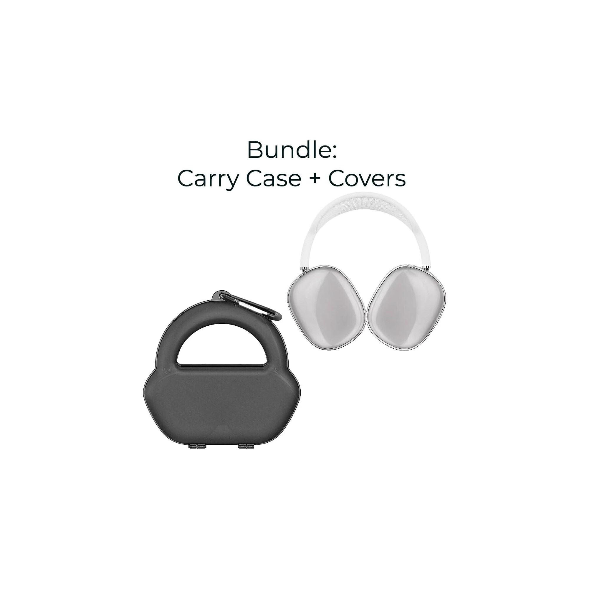 SaharaCase Travel Carry Case for Apple AirPods Max Bundle with Airpods Max Covers (HP00010-HP00005) Sansujyuku sansujyuku.com