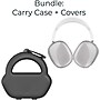 SaharaCase Travel Carry Case for Apple AirPods Max Bundle with Airpods Max Covers (HP00010-HP00005)~#|#~sp220087712_sc7