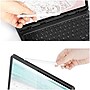 SaharaCase Apple iPad Pro 12.9" (4th,5th, and 6th Gen 2020-2022) Bundle, Keyboard Folio Case with Tempered Glass Screen, Black~#|#~sp220088023_sc7