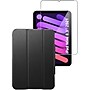 SaharaCase Apple iPad mini A17 Pro & 6th Generation 2021 Protection Bundle, ESR Folio Case with Tempered Glass Screen, Black~#|#~sp220088037_sc7