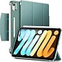 SaharaCase Apple iPad mini A17 Pro & 6th Generation 2021 Protection Bundle, Folio Case with Tempered Glass Screen, Forest Green~#|#~sp220088045_sc7