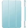 SaharaCase Apple iPad mini A17 Pro & 6th Generation 2021 Protection Bundle, Folio Case with Tempered Glass Screen, Aqua~#|#~sp220088056_sc7