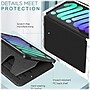 SaharaCase Apple iPad mini A17 Pro & 6th Generation 2021 Protection Bundle, Multi-Angle Case with Tempered Glass Screen, Black~#|#~sp220088075_sc7