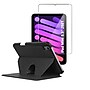 SaharaCase Apple iPad mini A17 Pro & 6th Generation 2021 Protection Bundle, Multi-Angle Case with Tempered Glass Screen, Black~#|#~sp220088079_sc7