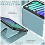 SaharaCase Apple iPad mini A17 Pro & 6th Generation 2021 Protection Bundle, Multi-Angle Case with Tempered Glass Screen, Aqua~#|#~sp220088087_sc7