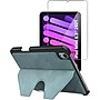 SaharaCase Apple iPad mini A17 Pro & 6th Generation 2021 Protection Bundle, Multi-Angle Case with Tempered Glass Screen, Aqua~#|#~sp220088088_sc7