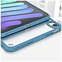 SaharaCase Apple iPad mini A17 Pro & 6th Generation 2021 Protection Bundle, Hybrid-Flex Case with Tempered Glass, Clear Blue~#|#~sp220088113_sc7