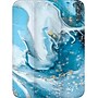 SaharaCase Apple iPad mini A17 Pro & 6th Generation 2021 Protection Bundle, Folio Case with Tempered Glass Screen, Blue Marble~#|#~sp220088132_sc7